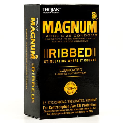 Trojan Magnum Ribbed 2