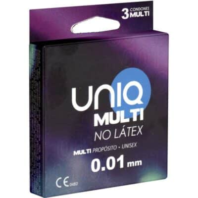 1 multisex preservativos varios usos 3 unidades