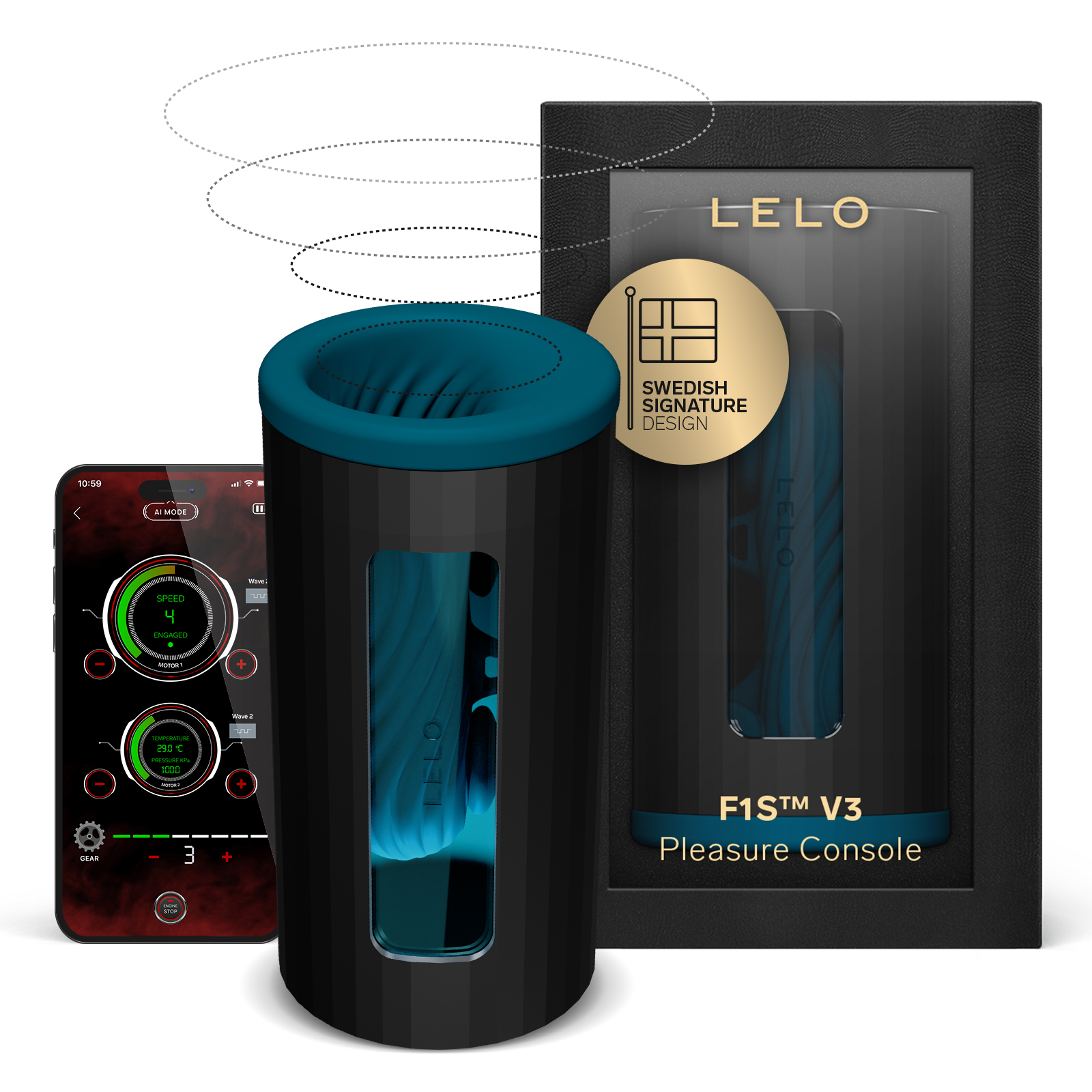 LELO AMAZON main image F1SV3 BLUE