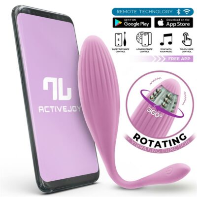 Huevo Vibrador con Bolas Internas con Rotación y APP USB - INTOYOU APP SERIES