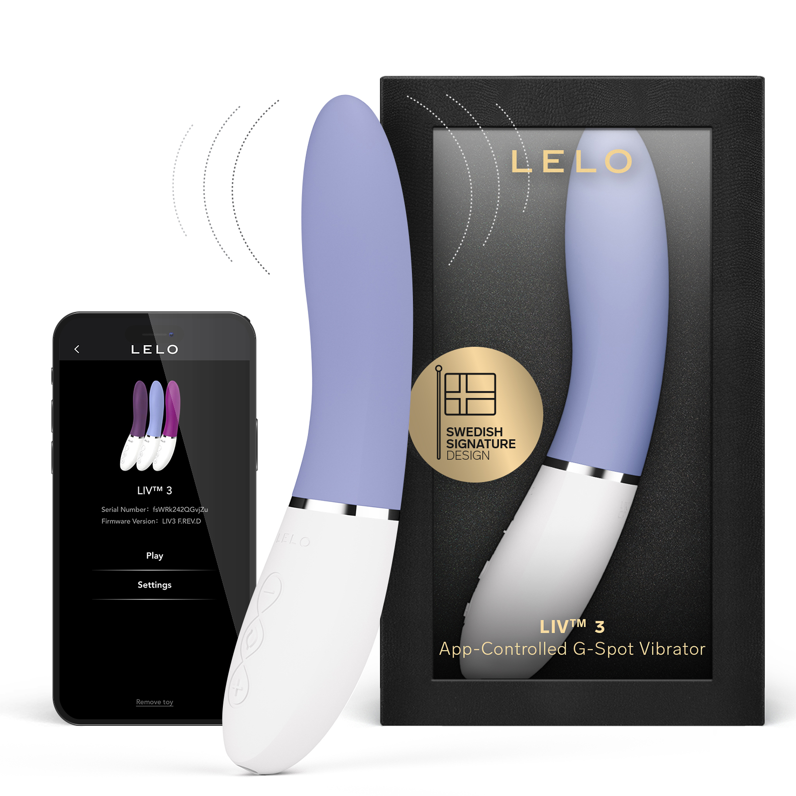 LELO AMAZON main image LIV 3 POWDER BLUE
